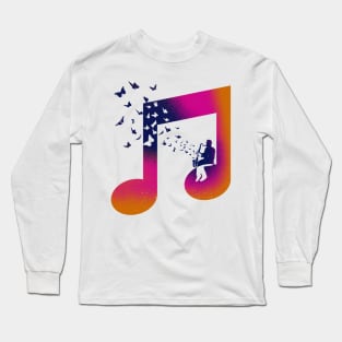 Music Bass Clarinet Long Sleeve T-Shirt